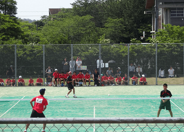 ソフトテニス部大会